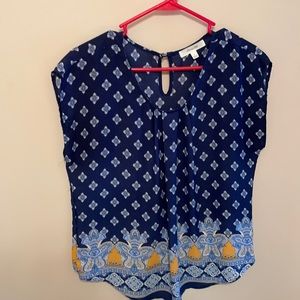 Navy Blouse
